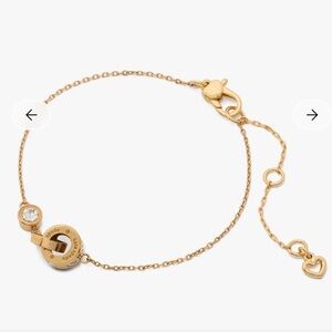 NWT Kate Spade Set in Stone Interlink Bracelet